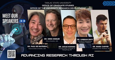 Dr. Lucas Kohnke delivered an invited talk at Tarlac State University, Philippines 缩图