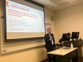 Engineering a Human-Centric Future of Education: A Seminar with Hanoi University of Science and Technology  缩图