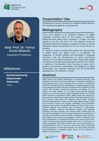 Meet Our Featured Speaker: Asst. Prof. Dr. Yunus Emre Akbana!