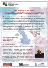 The Redress of the Past: Historical Pageants in Twentieth-Century Britain 缩图