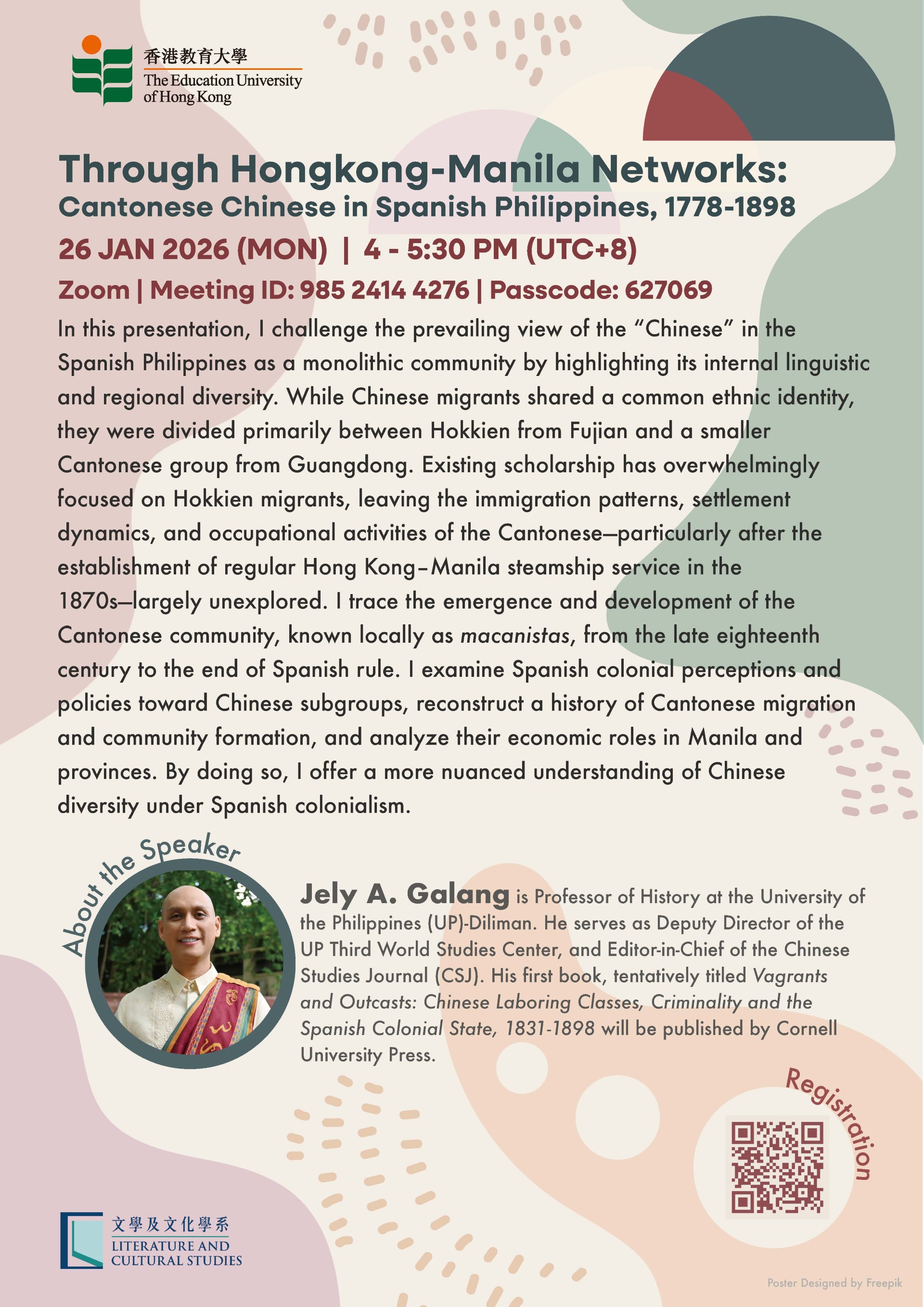 Through Hongkong-Manila Networks: Cantonese Chinese in Spanish Philippines, 1778-1898 缩图