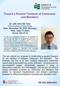 Toward a Parallel Treebank of Cantonese and Mandarin
