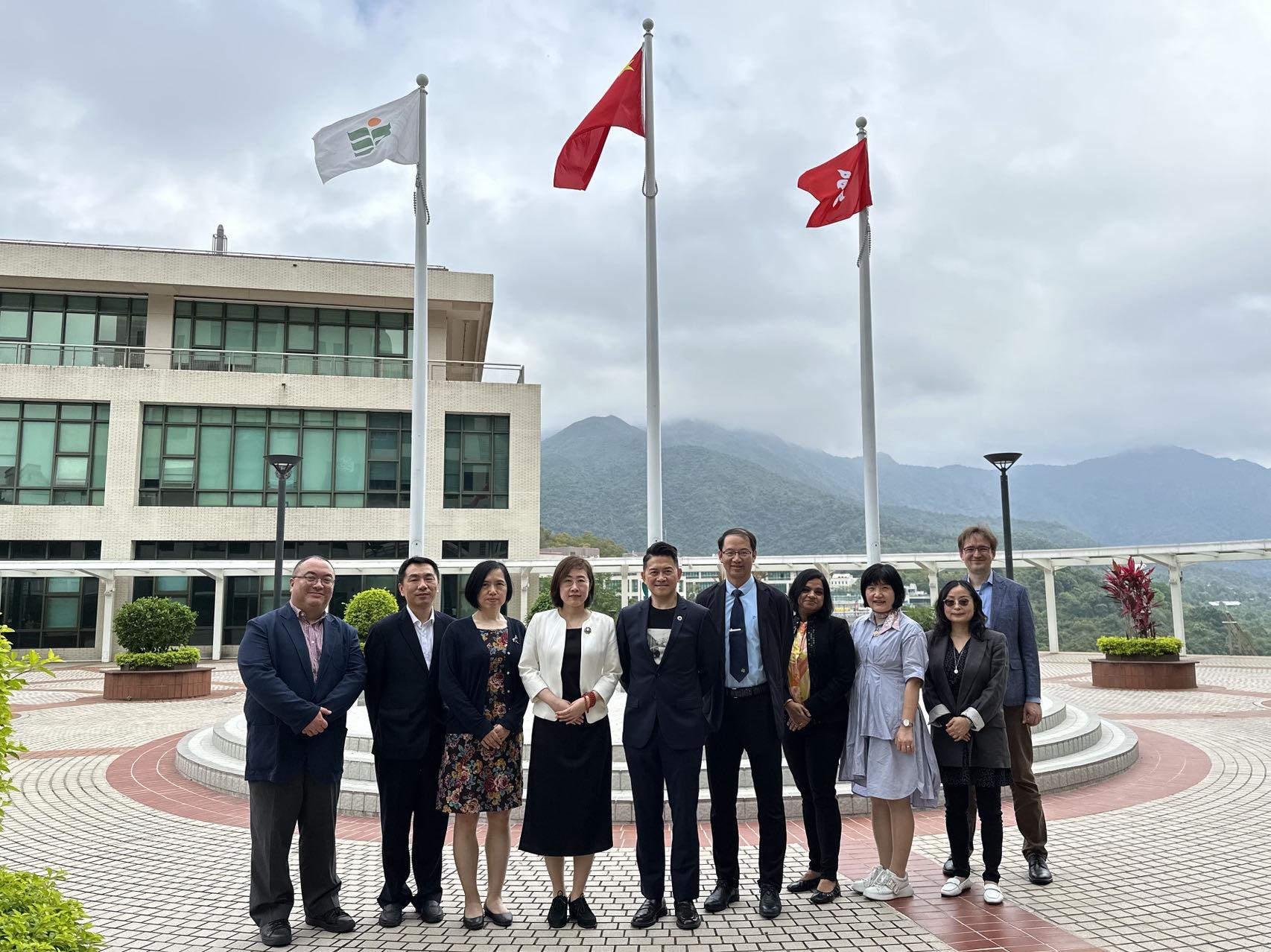 哈爾濱工業大學代表團到訪教大校園