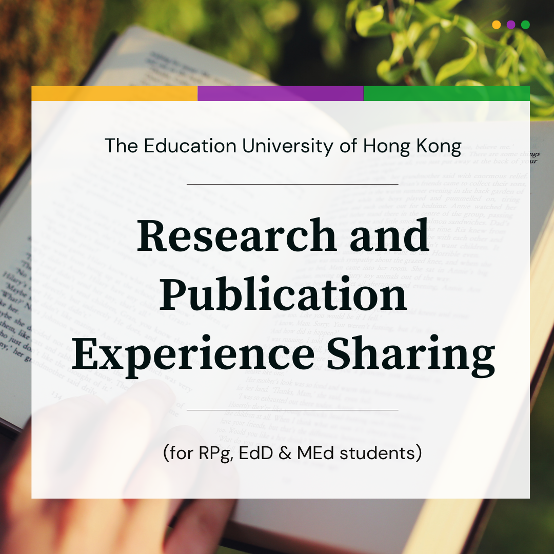 Research and Publication Experience Sharing