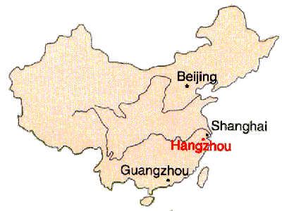 Click Here to Show the campus location of Zhejiang University