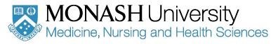 Monash University, Department of Occupational Therapy