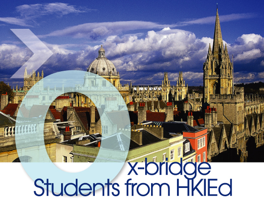 Ox-bridge Students from HKIEd Tsang Ngo-yin, Chen Yingjun