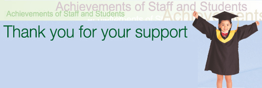 Thank you for your support