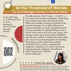 At the Threshold of Worlds: Xu Xu’s Refugee Stories in World Today