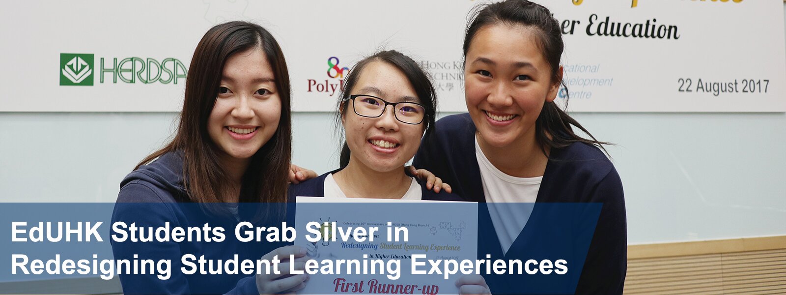 EdUHK Students Grab Silver in Redesigning Student Learning Experiences