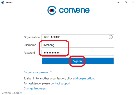 Azeus Convene organization setup