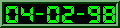 sample counter image display=date&dformat=ddmmyy
