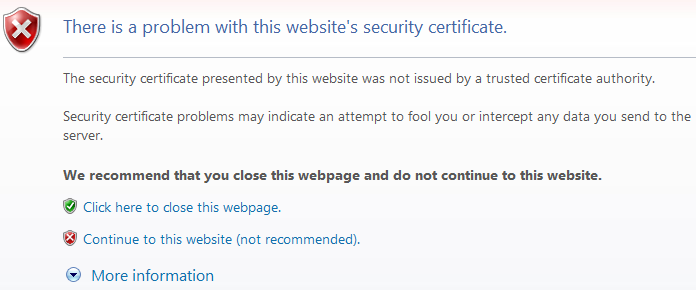 The image illustrate how to trust the certificate for this website The image illustrate how to trust the certificate for this website
