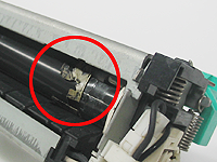 The image illustrate bad fuser