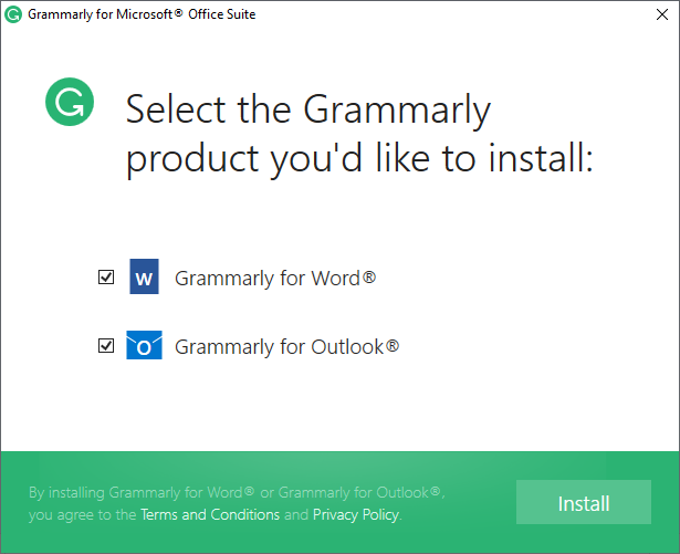 The image illustrate how to uninstall Grammarly