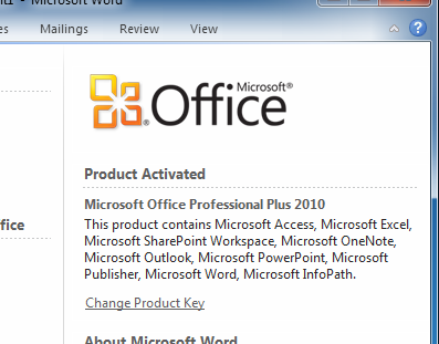 how to activate ms office 2019 in new laptop