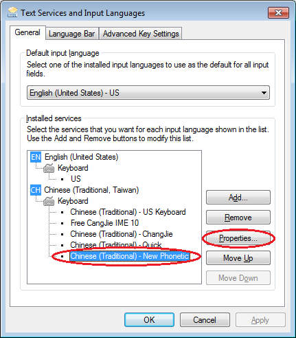 Faq How To Invoke The Traditional Pinyin Ime In Windows Xp Ocio