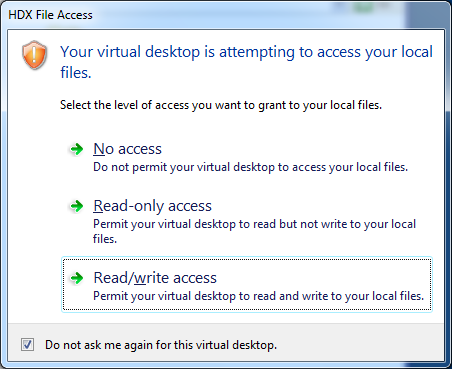 The image illustrate how to use VDI The image illustrate how to use VDI
