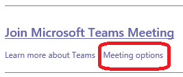 Schedule a Teams meeting from the calendar