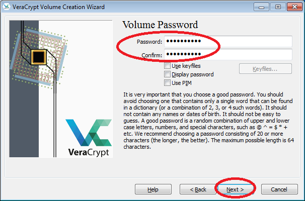 Illustration of password
