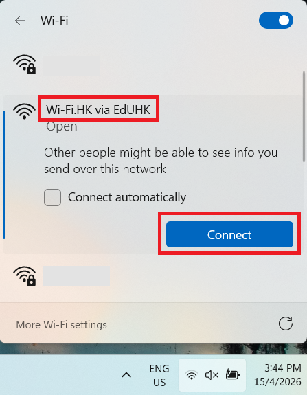 wireless network connection windows 