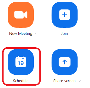 The image illustrate the schedule a meeting button