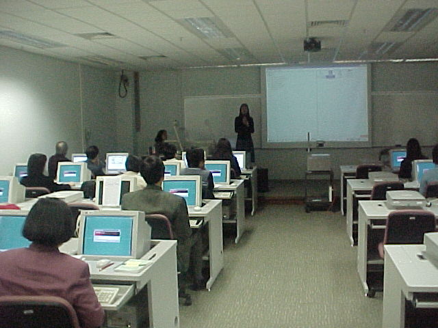 Photo: Training workshop on 17 January 2000