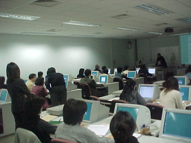 Photo: Training workshop on 19 April 1999