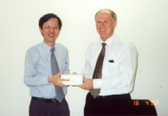Photo: Dr KC Lai and Prof Rod Gerber