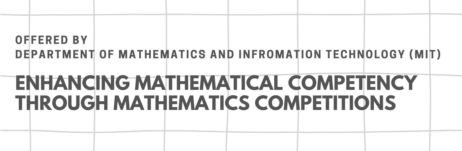 MIT Mathematics Competitions
