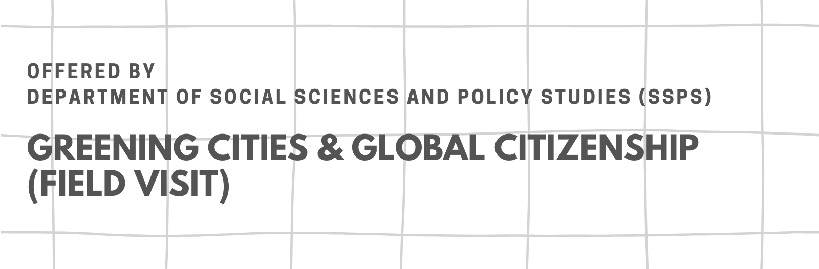 SSPS Greening cities