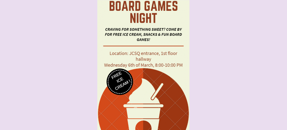 Board Games Night poster JCSQ v2