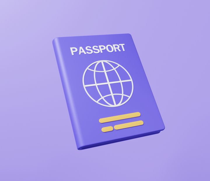 3d-purple-passport-icon-vacation-leisure-touring-holiday-summer-vacation-concept-floating-isolated-pastel-background-travel-tourism-plane-trip-planning-world-tour-3d-render-illustration
