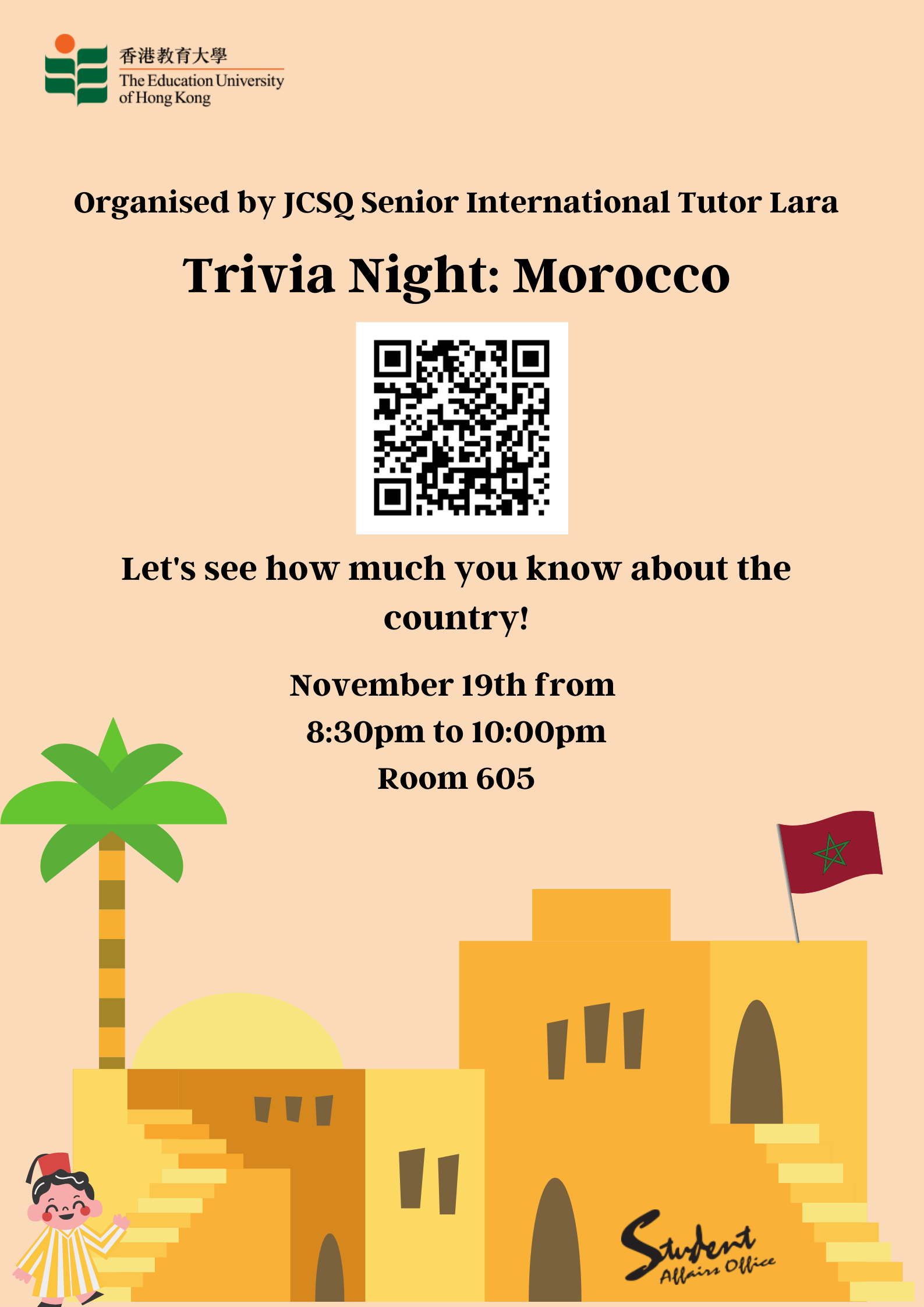 Self Photos / Files - Trivia night Morocco