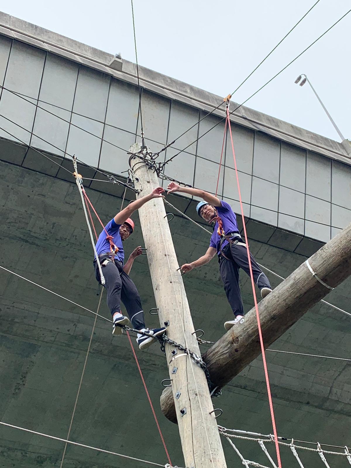 Wong Tin-long and Cheung Ho-yu (Internship company: Anchor House by The Boys’ Bridge, Hong Kong)