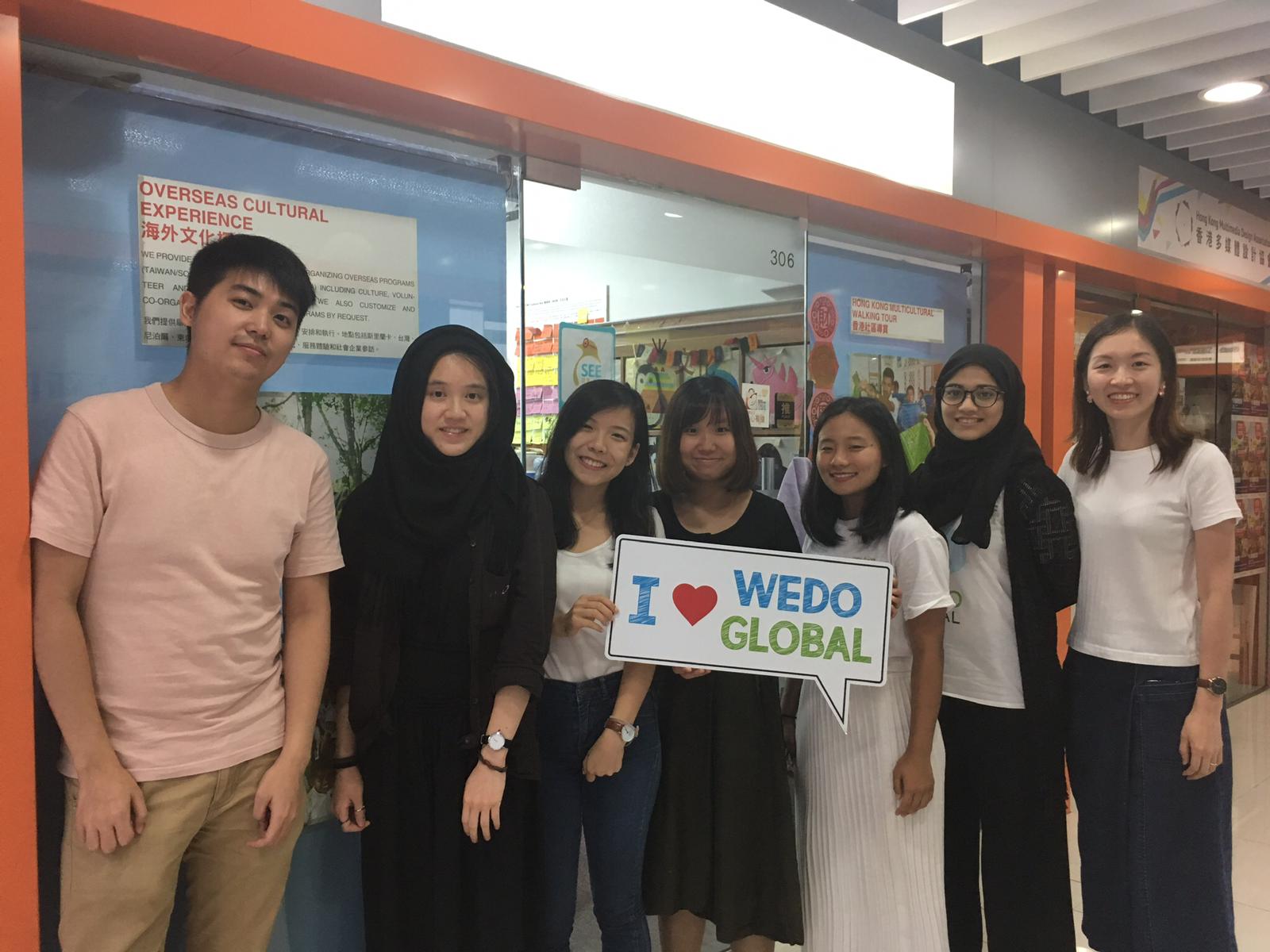 Minna Chan Wai-sum Internship with WEDO GLOBAL (Hong Kong)