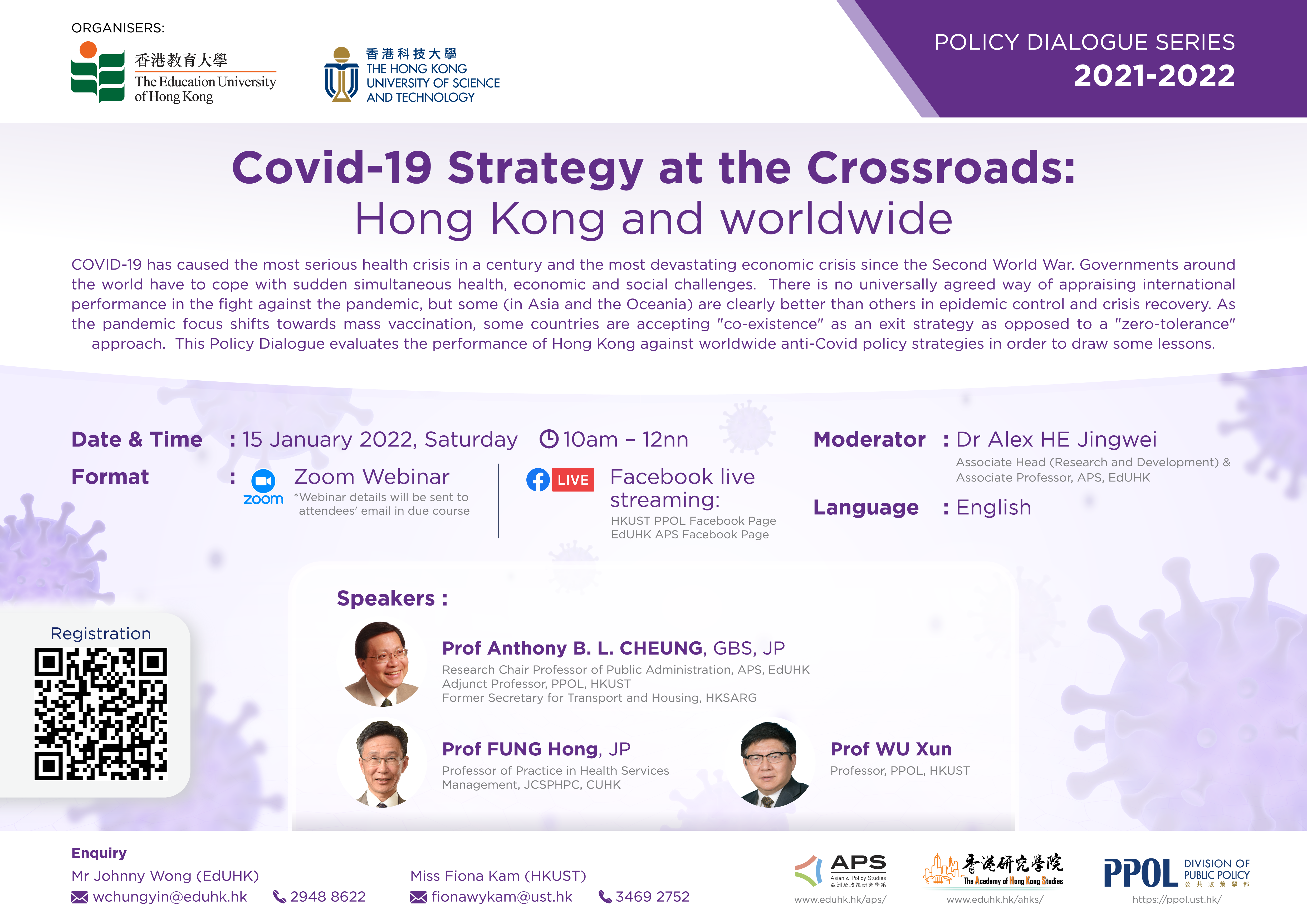 Covid-19 Strategy at the Crossroads: Hong Kong and worldwide