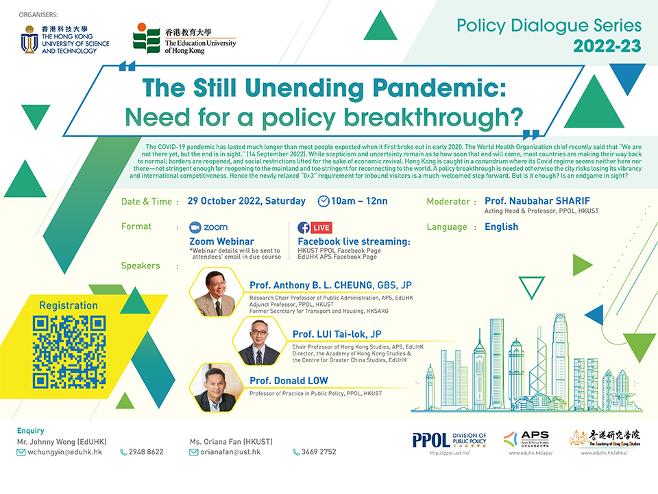 The Still Unending Pandemic: Need for a policy breakthrough?